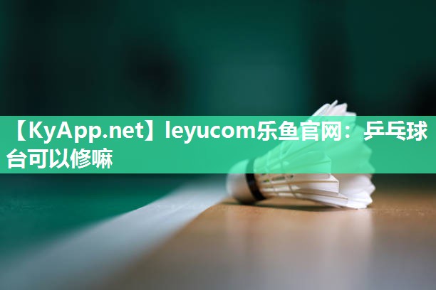 leyucom乐鱼官网：乒乓球台可以修嘛